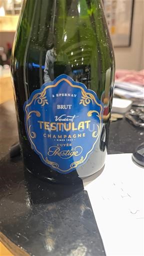 Champagne Sâm-panh Vincent Testulat Prestige Không niên vụ