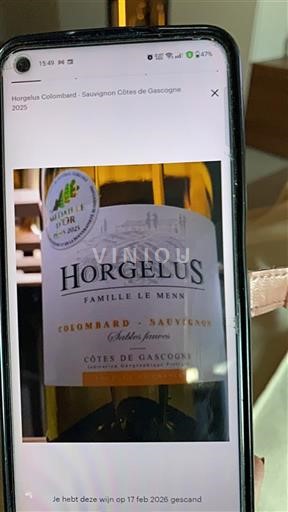 Sud-Vest Côtes de Gascogne Horgelus Colombard-Sauvignon 2025