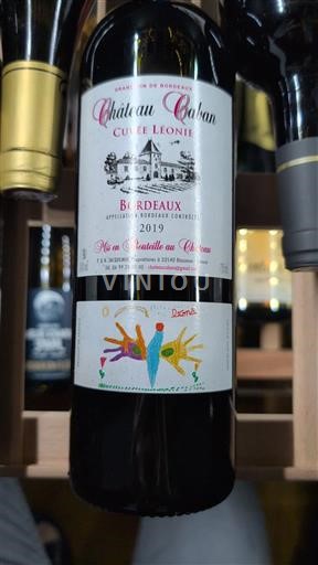 Bordeaux Château Caban Léonie 2019