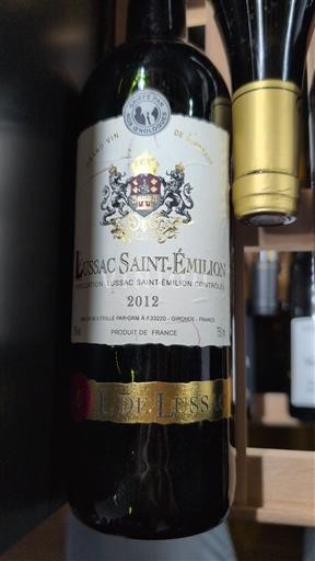 Bordeaux Lussac-Saint-Émilion Château Lussac 2012