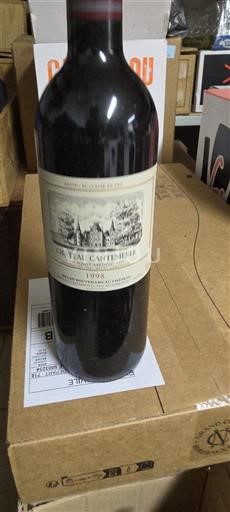 Bordeaux Haut-Médoc Grand Cru Château Cantemerle 1998