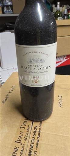 Bordeaux Saint-Émilion Grand Cru Grand Cru Château Haut-Corbin 1995