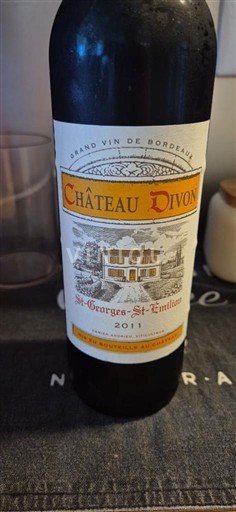 Bordeaux Saint-Georges-Saint-Émilion Château Divon 2011