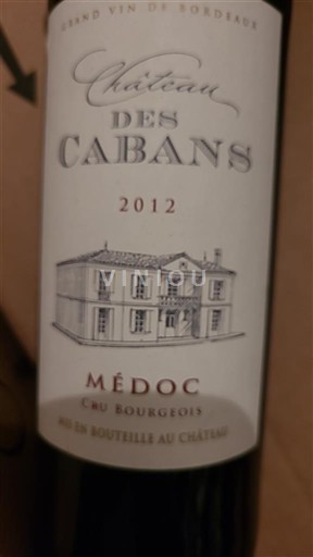 Bordeaux Médoc Château Caban 2012