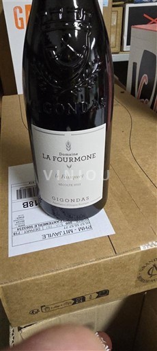 Vinhos Rouge sec Le Rougue Domaine La Fourmone Non millésimé França Vale do Ródano Gigondas AOC