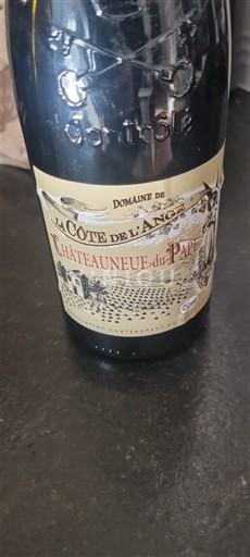 Valle del Ródano Châteauneuf-du-Pape. Domaine La Côte de l'Ange 2012