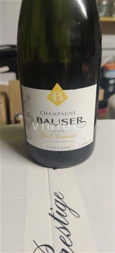 Champagne Champagne Bauser Brut Papillon Niet-geïntegreerd
