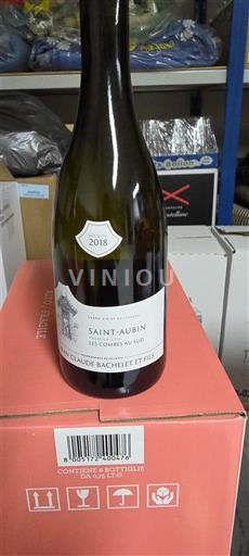 Vin Blanc sec Les Combes au Sud Domaine Claude Bachelet et Fils 2018 France Bourgogne Saint-Aubin AOC