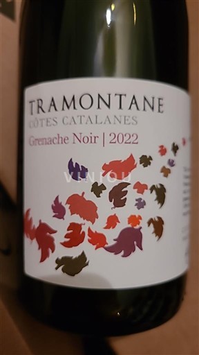 Languedoc in Roussillon Katalonske obale Tramontane Grenache Noir 2022
