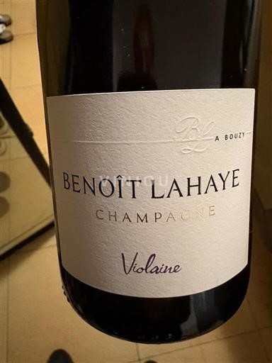 Champagne Šampanské Benoît Lahaye Violaine pas dose’ 2013