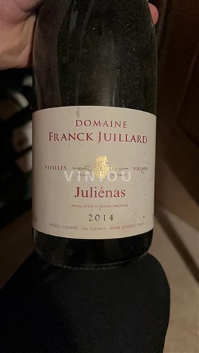 Beaujolais Juliénas Domaine Franck Juillard Vieilles Vignes 2014