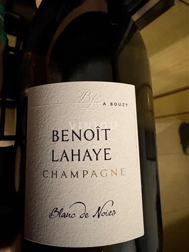 Champagne Šampanské Benoît Lahaye Blanc de Noirs 2014