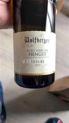 Alsazia Non specificato Grand Cru Wolfberger Hengst 2022
