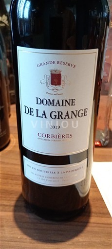 Langvedok Corbières Domaine La Grange Grande Réserve 2019