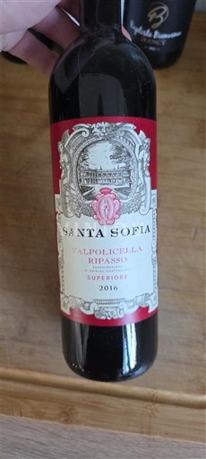Vénétie Valpolicella Ripasso Santa Sofia Ripasso Superiore 2016