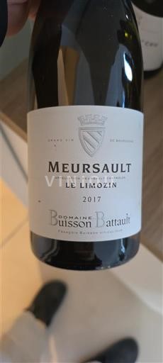 Weine Blanc sec Le Limozin Domaine Buisson Battault 2017 Frankreich Burgund Meursault AOC