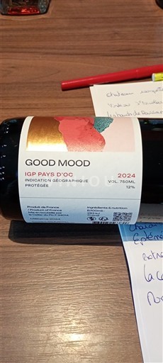 Languedoc ja Roussillon Pays d'Oc Good Mood 2024