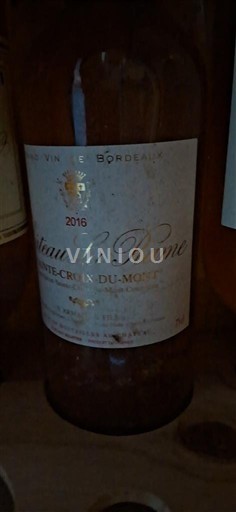 Burdeos Sainte-Croix-Du-Mont Château St-Rome 2016