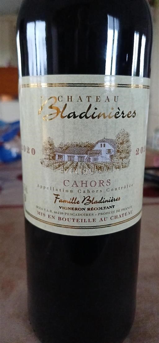 Sud-Ovest Cahors Château Bladinières 2020