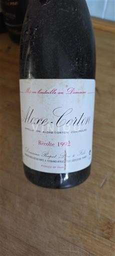 Burgundy Aloxe-Corton Domaine Rapet Père et Fils 1992