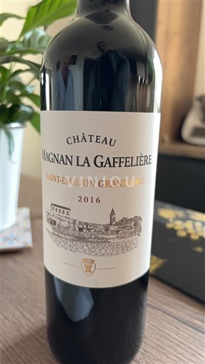 Burdeos Saint-Émilion Gran Cru Grand Cru Château Magnan La Gaffelière 2016