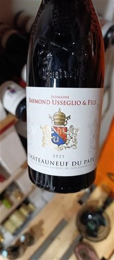 Valle del Ródano Châteauneuf-du-Pape. Domaine Usseglio Raymond et Fils 2021