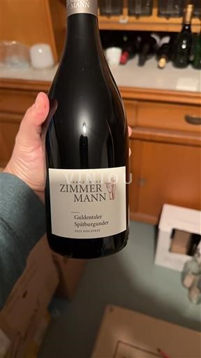 Baden Franz Josef Zimmermann Goldentaler Spätburgunder 2022