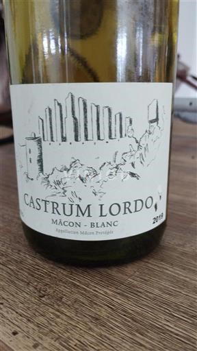 Borgonha Mâcon e mâcon-villages Castrum Lordo 2019