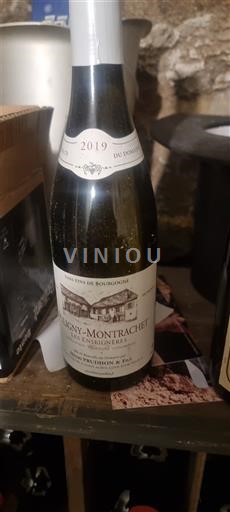 Vine Blanc sec Les Enseignères Domaine Prudhon & Fils 2019 Frankrig Bourgogne Puligny-Montrachet AOC