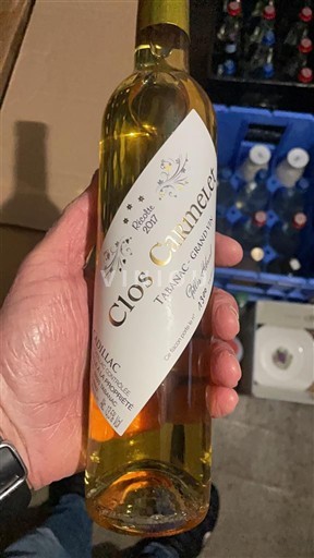 Bordeaux Cadillac Clos Canneret 2007