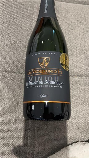 Bourgogne Crémant de Bourgogne Les Vignerons d'Ici Icke årgångsbetecknad