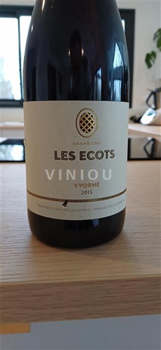Vaud Chablais AOC Artisans Vignerons Yvorne Les Ecots 2015
