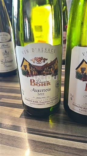 Alsacia Domaine Bohr Auxerrois 2022