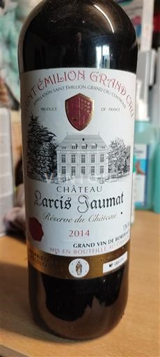 Bordeaux Saint-Émilion Grand Cru Grand Cru Château Larcis Jaumat Réserve du Château 2014