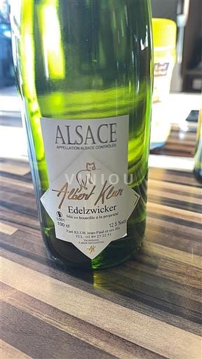 Alsace Albert Klor Edelzwicker Icke årgångsbetecknad