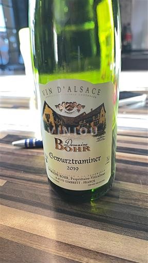 Alsasko Gewürztraminer Domaine Boehr 2019