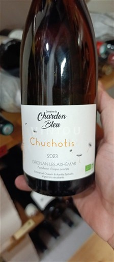 Vinhos Blanc sec Chuchotis Domaine Chardon Bleu 2023 França Vale do Ródano Grignan-les-adhémar AOC