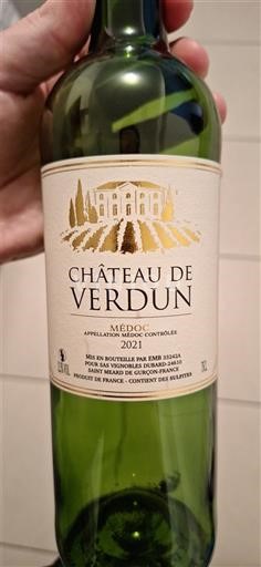 Bordoja Médoc Château Verdun 2021