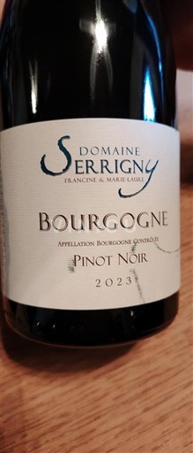 Bourgondië Bourgogne Domaine Serrigny 2023