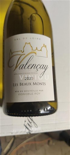 Valle della Loira Valençay Vignoble Roy Les Beaux Monts 2020