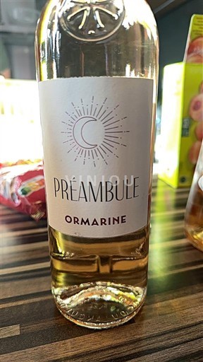 Languedoc-Roussillon Pays d'Oc Ormarine Préambule Non-Vintage