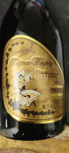 Champaña Champán Mignon-Mignon Prestige Sin añada