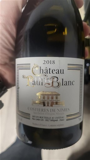 Rhônevallei Costières de Nîmes Château Paul Blanc 2018