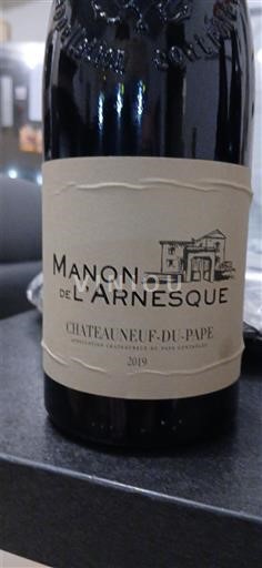 Rona dolina Châteauneuf-du-Pape Domaine L'Arnesque Manon de l'Arnesque 2019