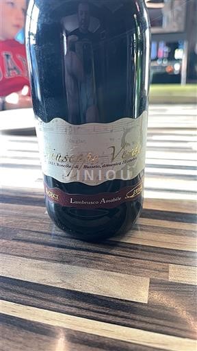 Emilia-Romagna Lambrusco Alberto Nani Lambrusco Amabile Không niên vụ