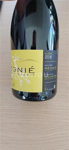Beaujolais Régnié Jean Paul et Charly Thevenet Sur la Granit 2018
