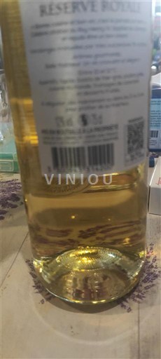Vine Blanc sec Réserve Royale 2024 Frankrig Bordeaux AOC