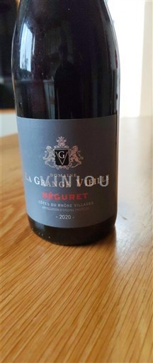 Weine Rouge sec Réguret Domaine La Grange Vieille 2020 Frankreich Rhônetal Côtes-du-Rhône-Dörfer AOC