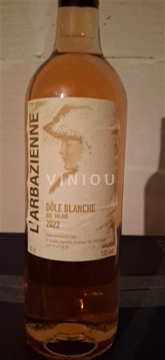 Valais Nespecifikováno L'Arbazienne 2022