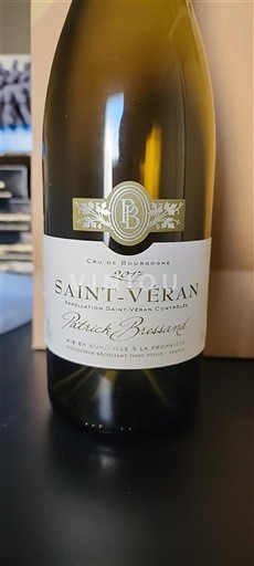 Burgundi Saint-Véran Patrick Besson 2017